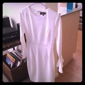 Great quality White Lulus dress!